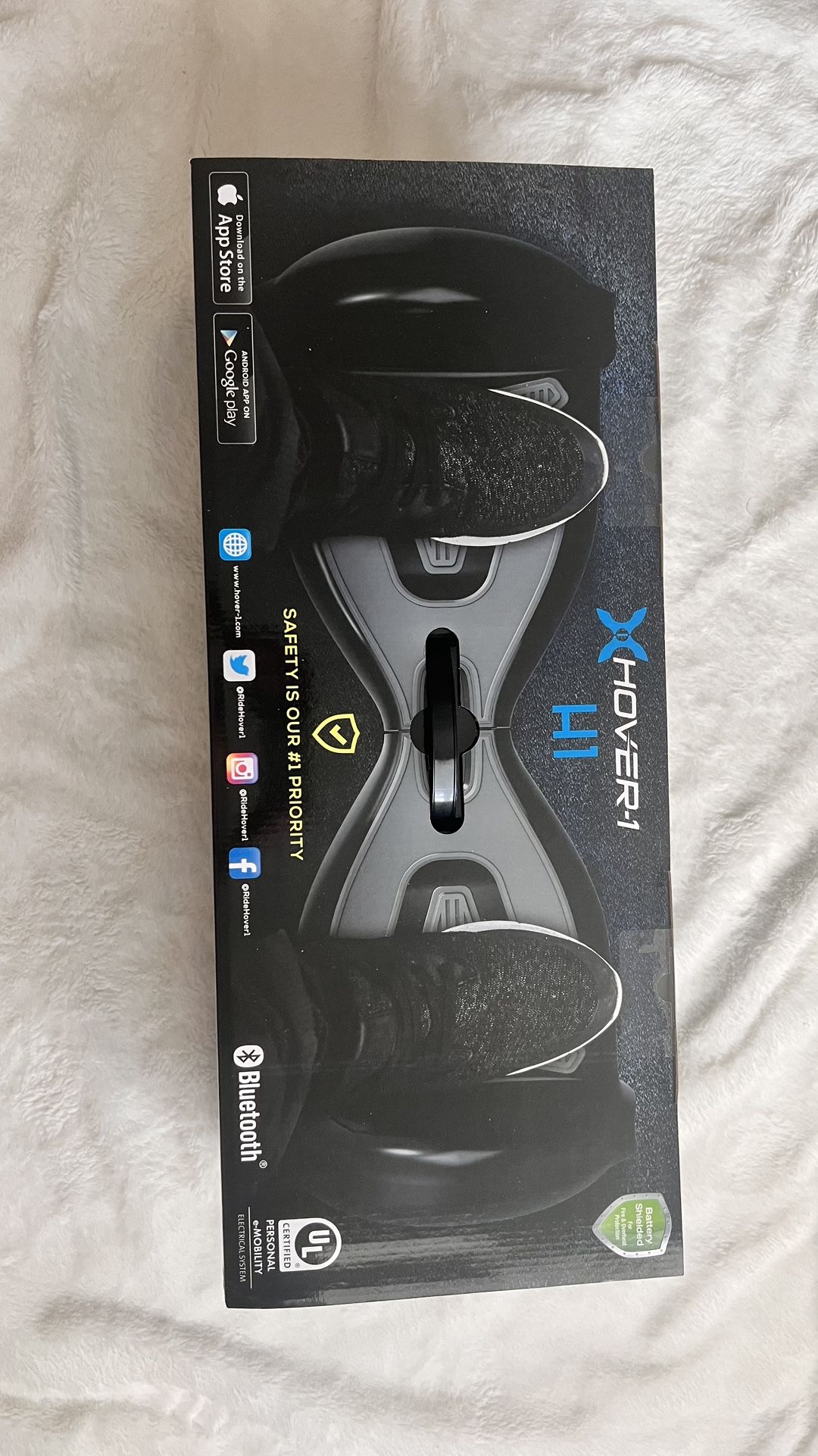 Hover-1 H1 Electric Self Balancing Hoverboard with 9 mph Max Speed, Dual 200W Motors, 9 Mile Range, and 6.5” Wheels Self Balancing Scooter