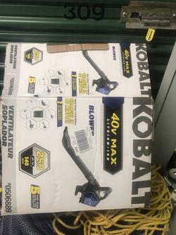 Battery blower $100
