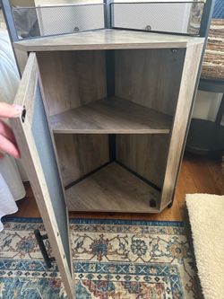 Corner Wine Bar Cabinet – Like New
