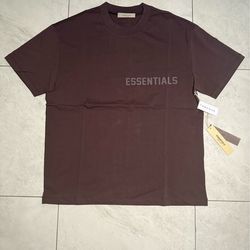 Plum Fear of God Essentials Tee – All Sizes Available | Minimal Streetwear Shirt
