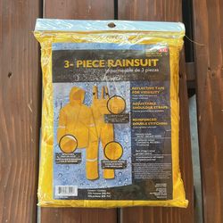3 Piece Rain Suit