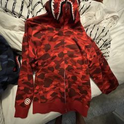 Yokohama bape shark hoodie size large for Sale in Pembroke Pines, FL -  OfferUp