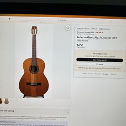 1969 Classical Nylon Guitar