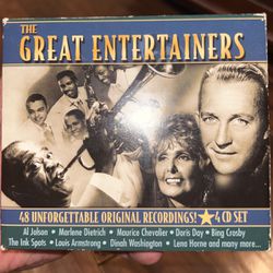 Great Entertainers Cd box Set