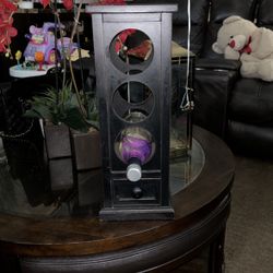 Wine Rack With Drawer And Coasters