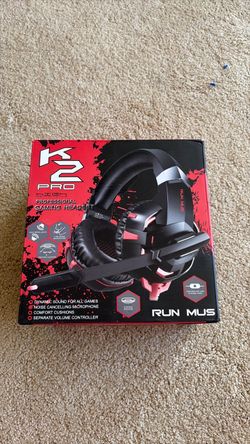 RunMus K2 Pro Professional Gaming Headset
