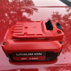 tengo está batería en venta nuevecita en 20 dóllar Para crasfsman