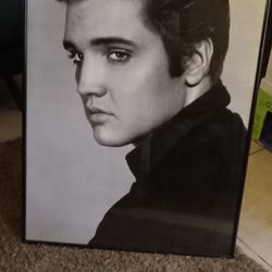 Elvis Presley Framed Portrait 