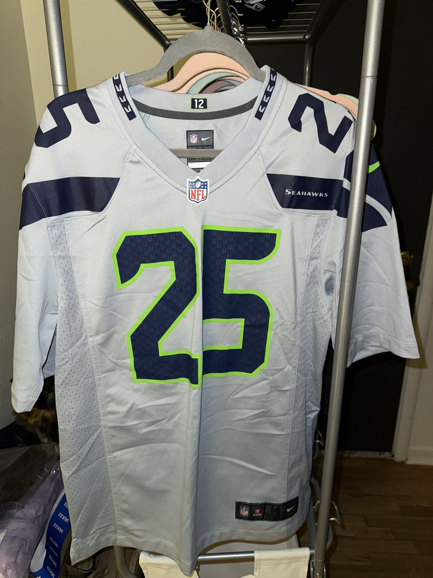 Seahawks Sherman Jersey Men’s M
