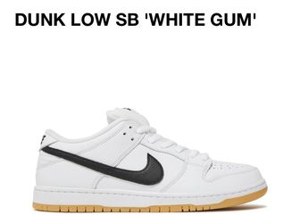 Dunk Low Sb White Gum