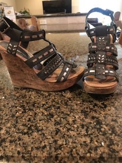 Cute wedge sandals