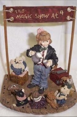 Boyds Bears Yesterdays Child Dollstone The Amazing Bailey Magic Show at 4 NIB