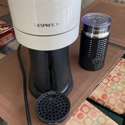 Nespresso Vertuo Next Coffee Maker With Milk Frother 