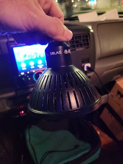 Black SOLAIS bulbs LR38-25-30k-1250-BK