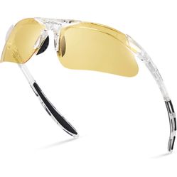 Youth Polarized Sports Sunglasses for Boys Girls Age 8-14