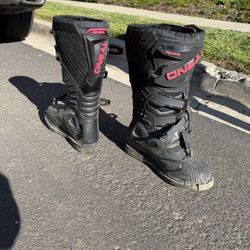 Oneil Atv Riding Boots Almost New 