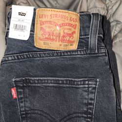 New Levi's 511 Slim Stretch Sz 29x30