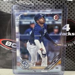 Tatis Bowman Rookie Card