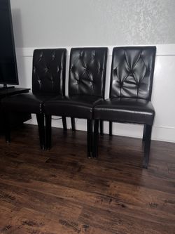 3 Chairs For Sale