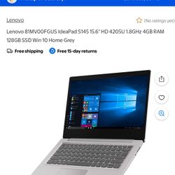 Lenovo ideapad S145 15.6" Laptop