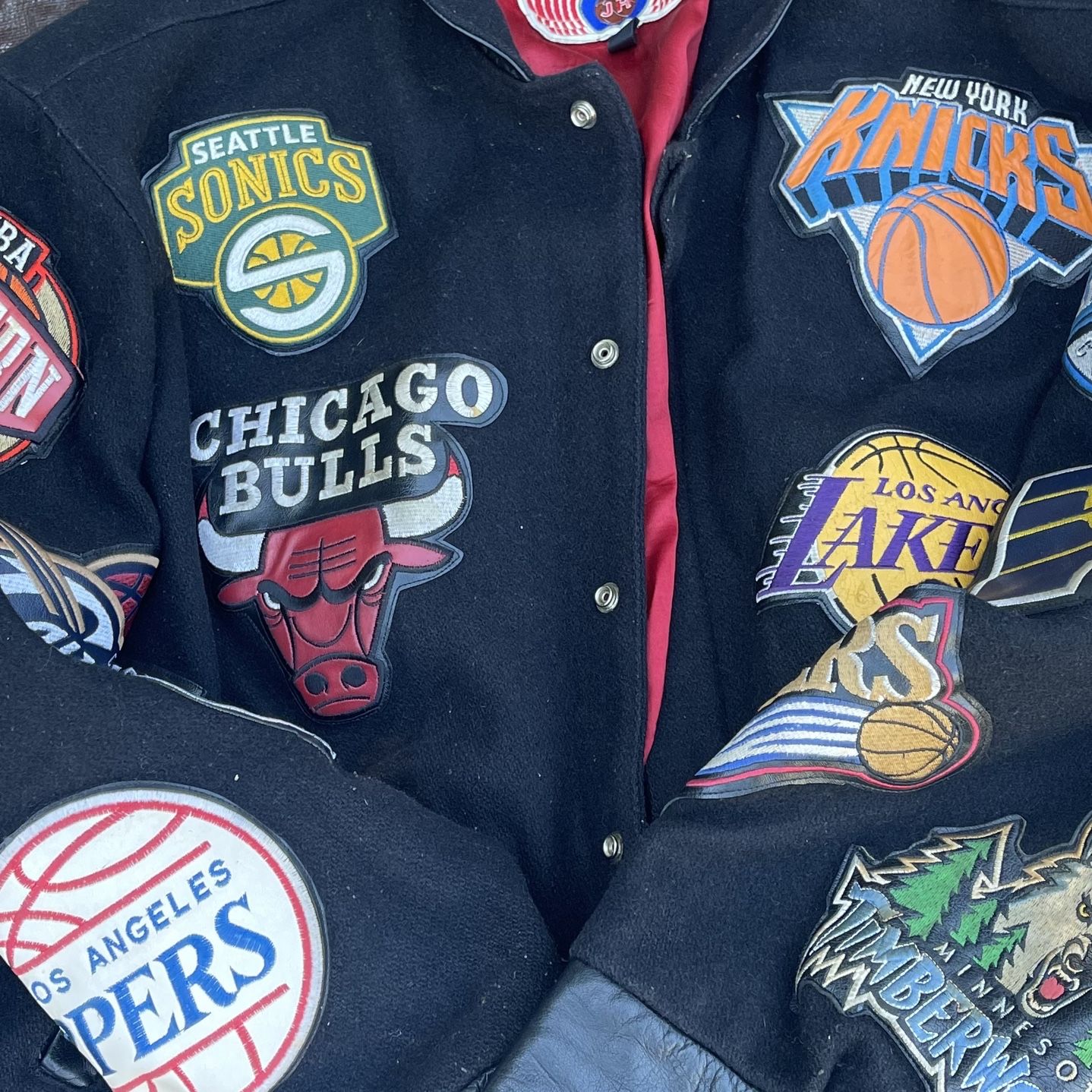 Nba all team online logo jacket