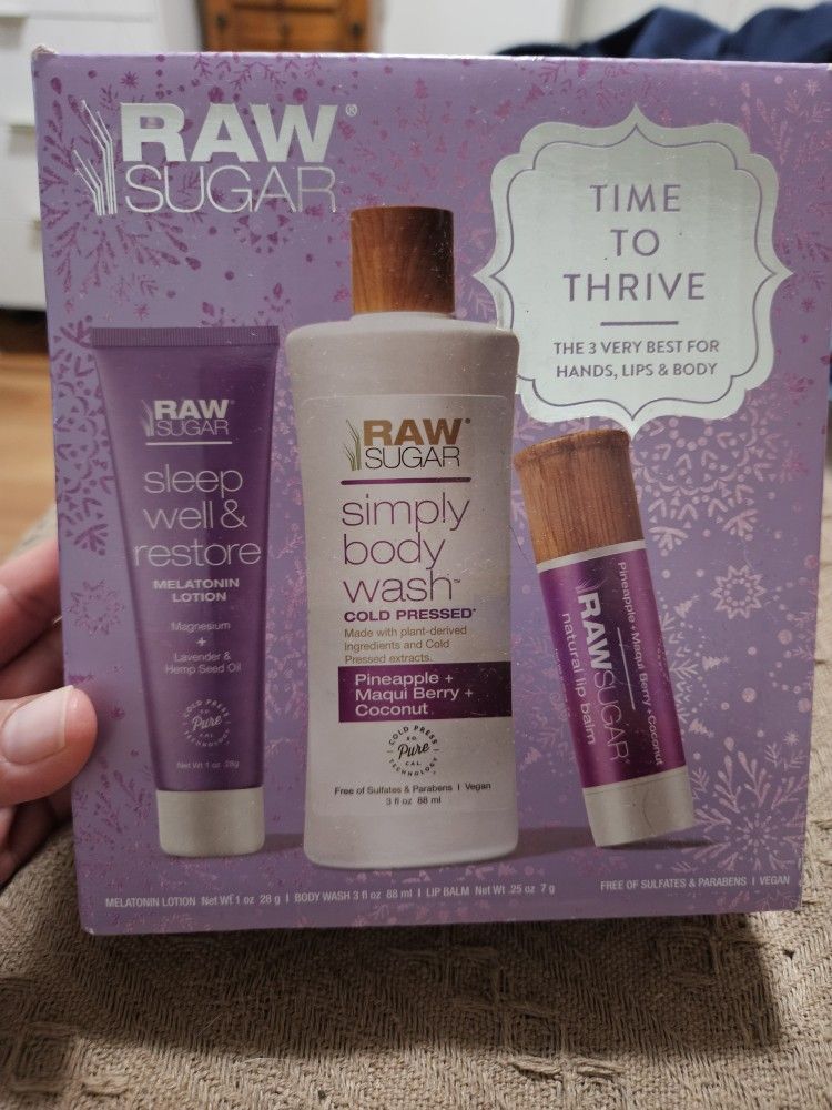 Raw Sugar Gift Set - New!