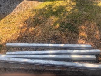 x4 aluminum pump jack pole connectors (4 feet long) (each is $80)