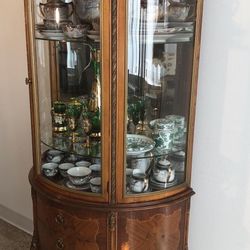 Vintage Cabinet   H.  93.     L.   24.   W.   14