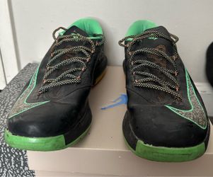 Nike KD 6 Black Green Sneakers