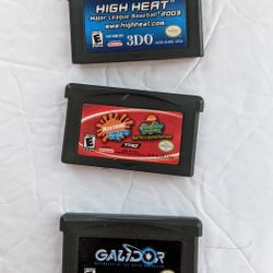 Nintendo Gameboy, Gameboy Advance Games Lot 