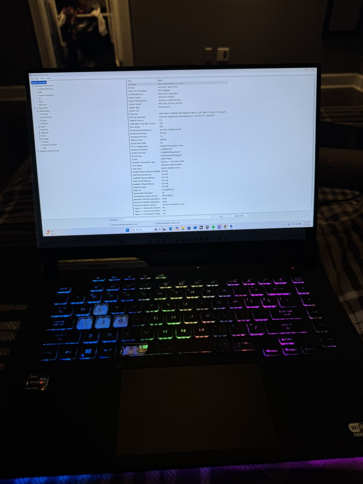 ASUS G15 - Advantage Edition