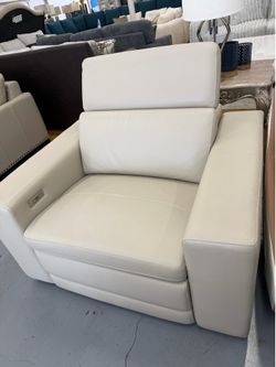 Modern Recliner Accent Chair in Beige - SAME DAY Delivery OR Pick Up 🛻
