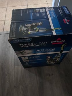 Bissell turboclean powerbrush  pet carpet cleaner model 2806 new in sealed box