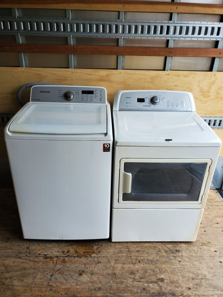 Samsung Washer-Maytag Dryer Electric Set