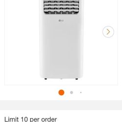 LG PORABLE AIR CONDITIONER 