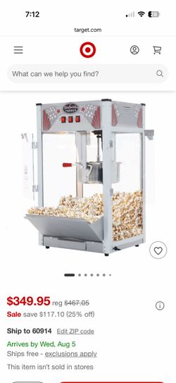Popcorn maker