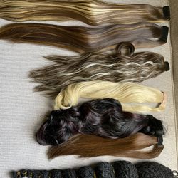 Ponytails Synthetic 