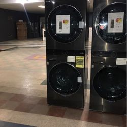 Lg Smart Front Load Washer Dryer WashTower SET 💥💥 1H