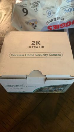 2K Ultra HD Wireless Home Security Camera
