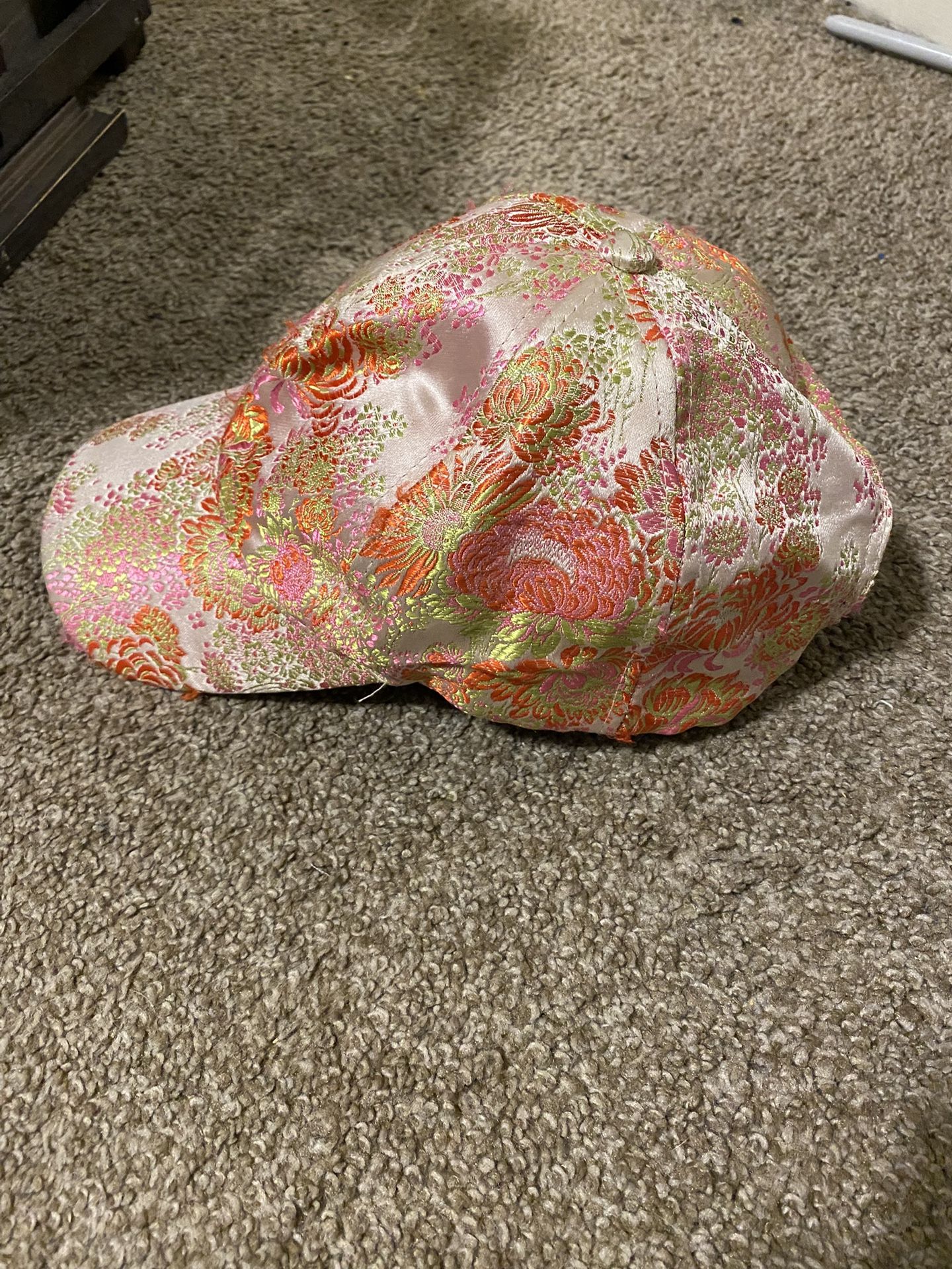 Floral Pink SnapBack Hat
