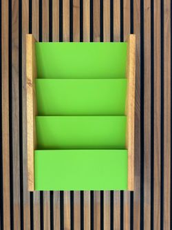 Peter Pepper Products Mid-Century Modern Magazine Rack Reproduction