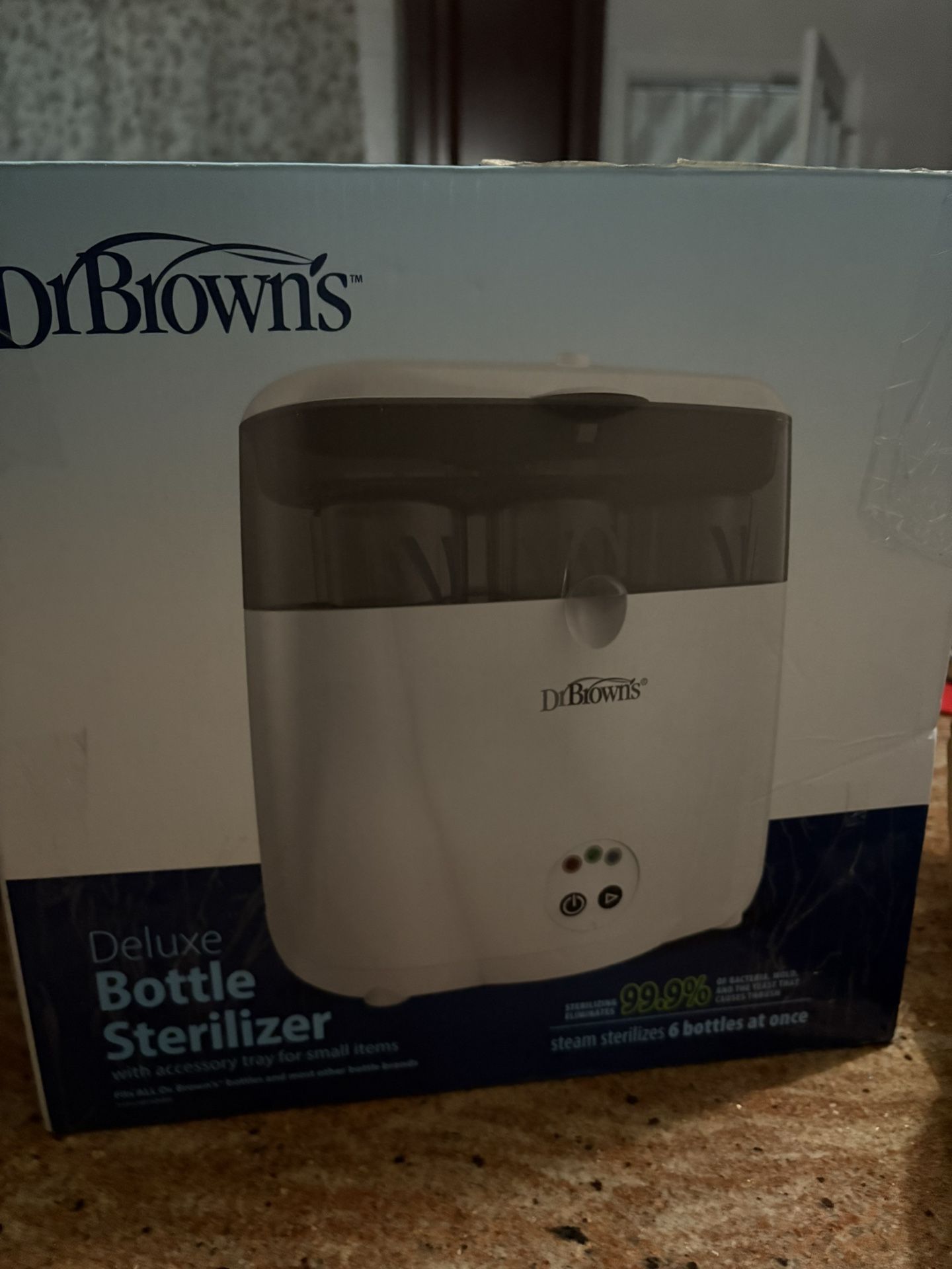 Dr. Brown’s Deluxe Electric Sterilizer for Baby Bottles