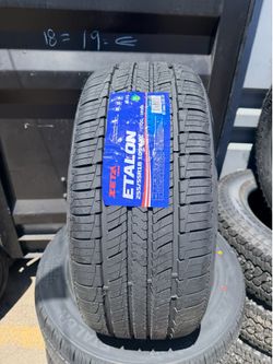 255-55-18 ZETA TIRE ALL SEASON MOUNT BALNCE CASH OUT THE DOOR