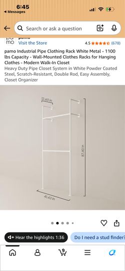 Rack with Shelving