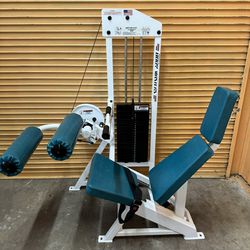 RARE Like New Body Masters MD 118 Seated Leg Curl - Commercial Gym Equipment