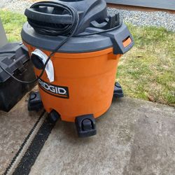 16gallon Ridgid Wet/dry Shopvac 