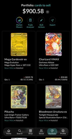 TCG Pokemon cards