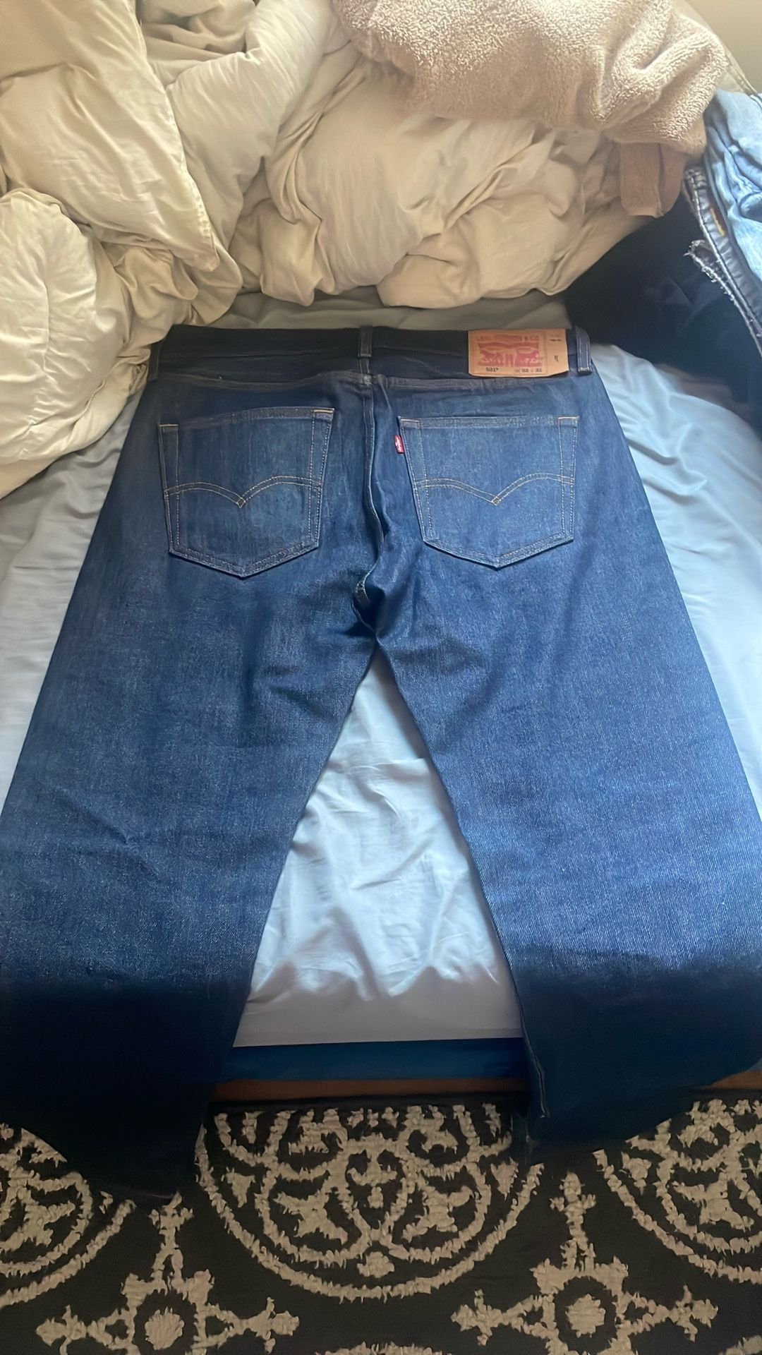 Blue 501s Levi Size 32 32
