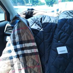 Burberry Jacket, Size Lrg
