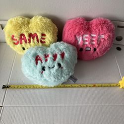 Squishable   Plush Toy  Set Of 3 Plush Pillows 